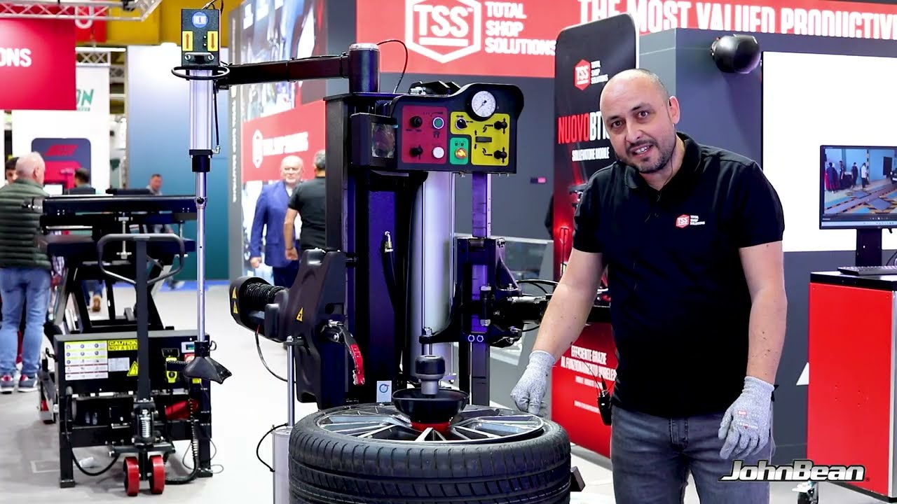 John Bean® T7800 Desmontadora Todo-en-Uno sin Palanca - Autopromotec Español