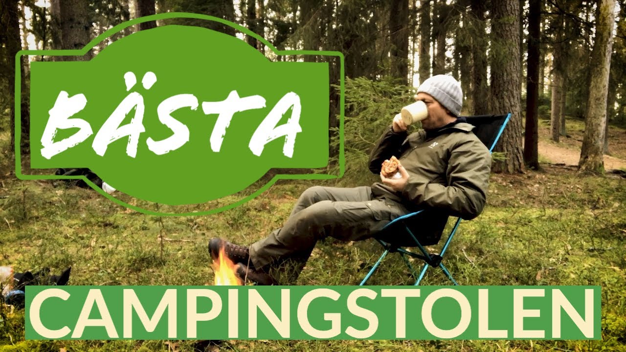 Bästa campingstolen HELINOX sunset chair