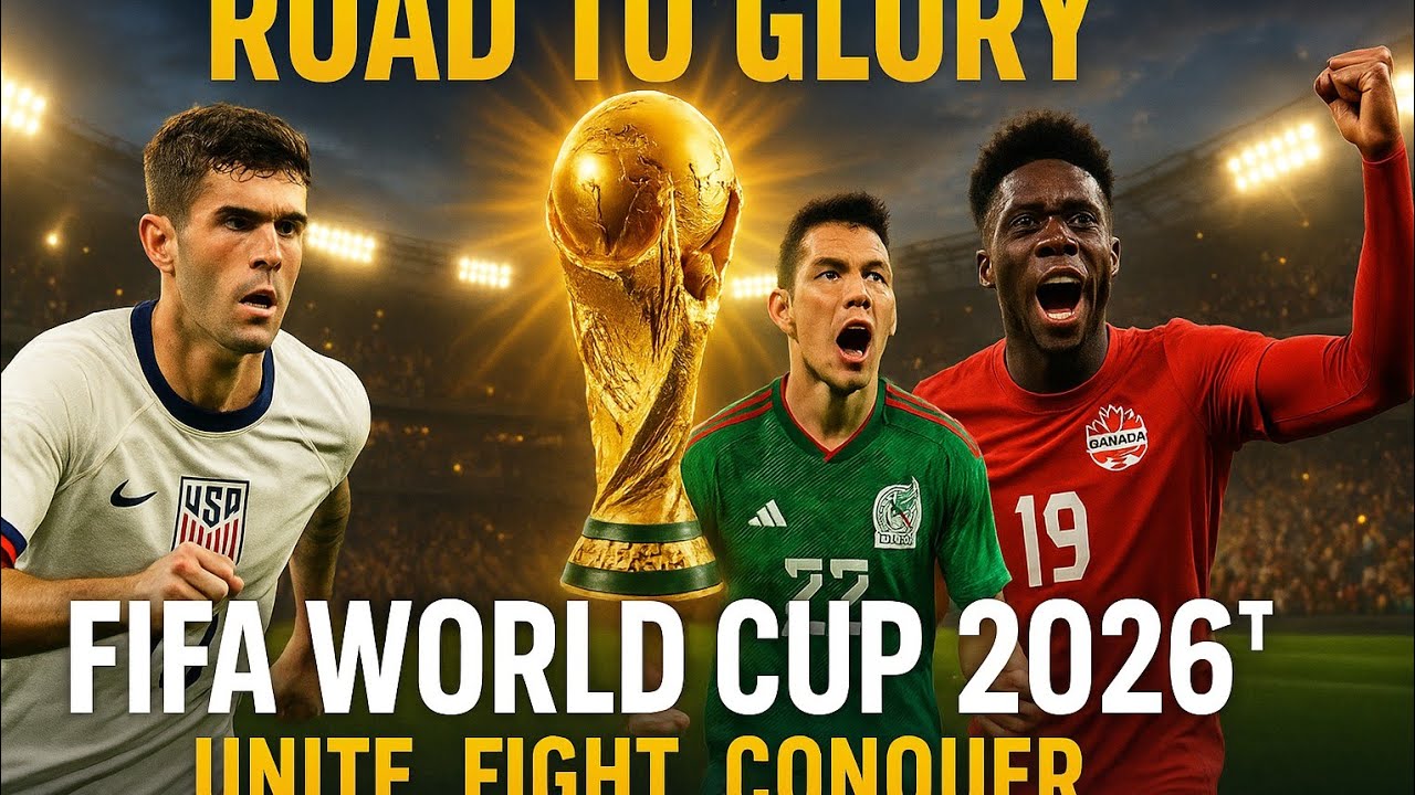 ⚽🌍 ONE GOAL, ONE DREAM – The official  anthem for FIFA World Cup 2026,  USA, Mexico, and Canada!