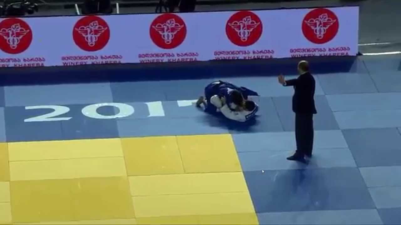 Judo Grand Prix Tbilisi 2015.60kg-Mehman Sadiqov(AZE)-Robert Mshvidobadze(RUS)