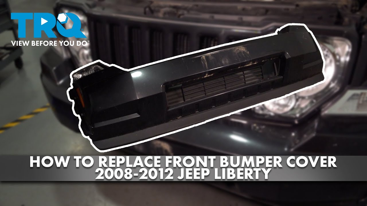 How to Replace Front Bumper Cover 2008-2012 Jeep Liberty