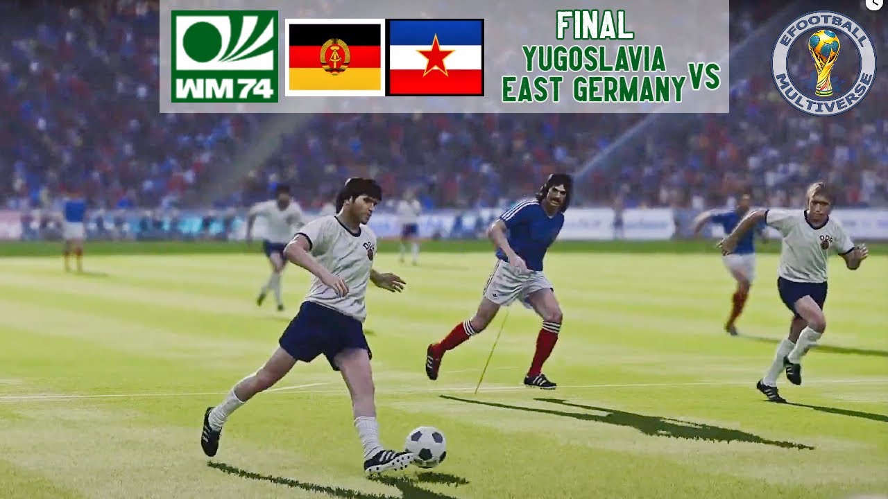 Mundial Alemania 74 ⚽ Yugoslavia vs Alemania Oeste | Final | PES 2021 Retro Mods