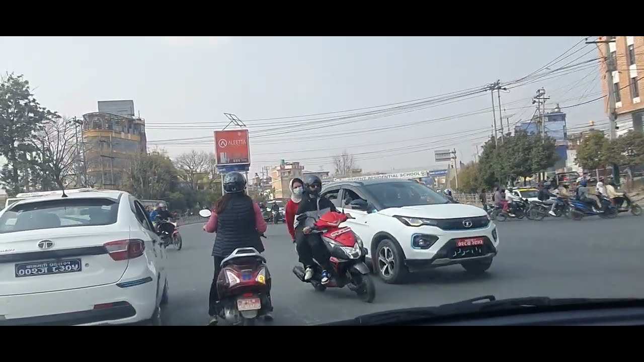 Beautiful Road kathmandu Nepal