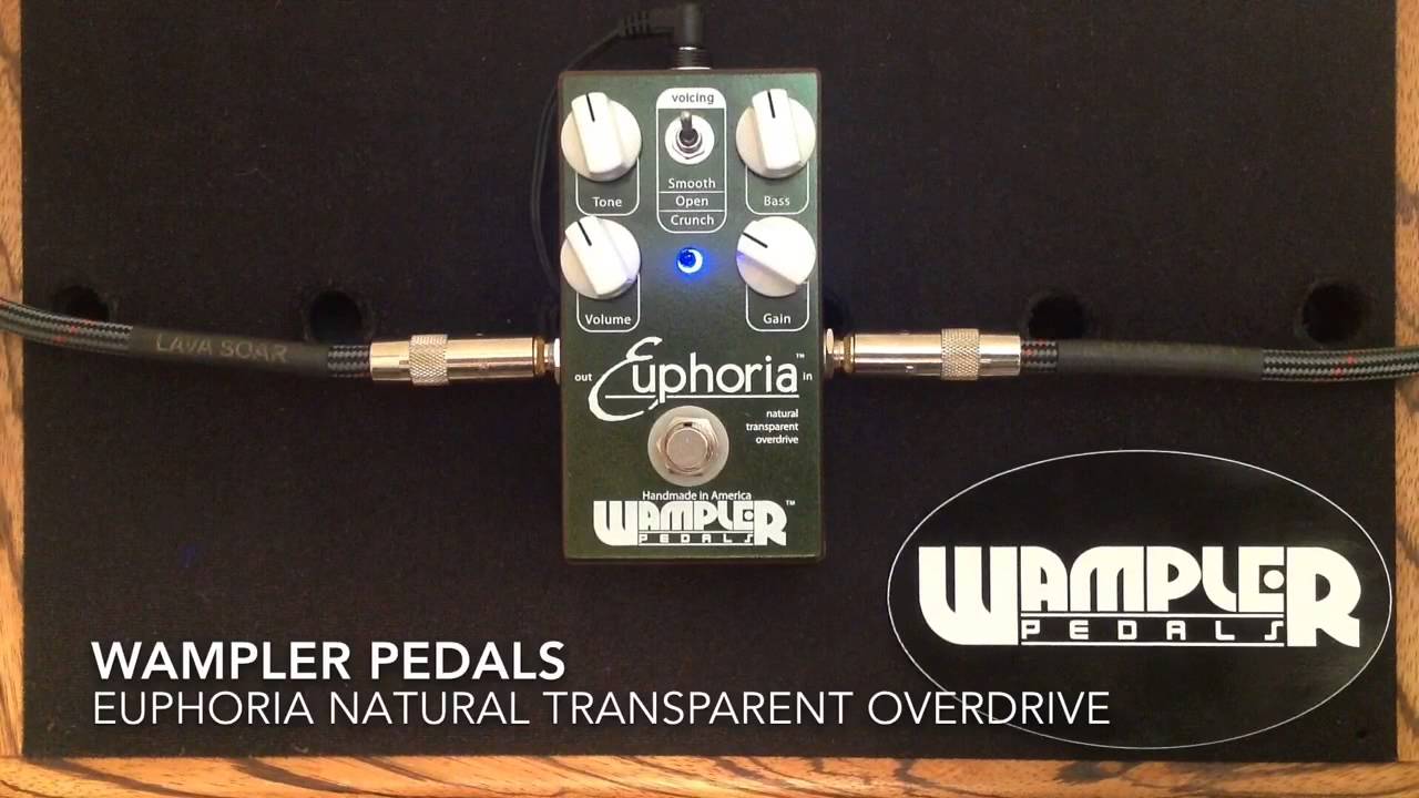 Euphoria Natural Transparent Overdrive - Wampler Pedals