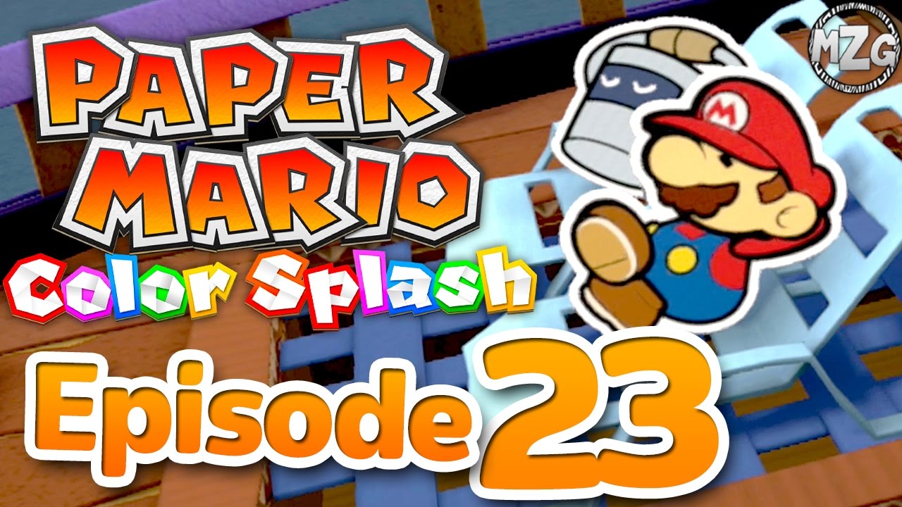 The Lost Sea! - Paper Mario: Color Splash Gameplay - Episode 23