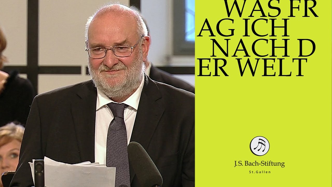 Reflexion von Manfred Papst zur Kantate BWV 94 (J.S. Bach-Stiftung)