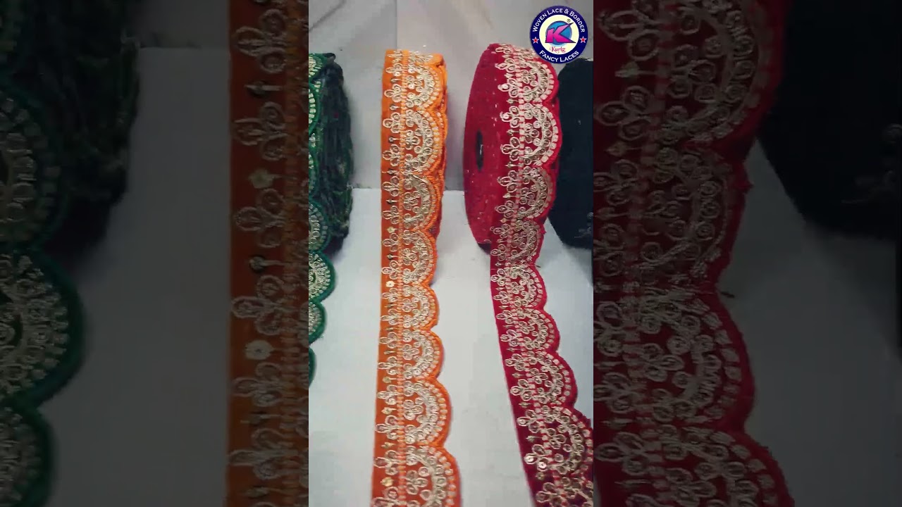 Best quality and best price Embroidery Lace in Surat