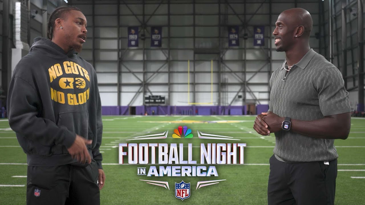 Vikings' Justin Jefferson 'chasing greatness' in Minnesota | FNIA | NFL on NBC (FULL INTERVIEW)