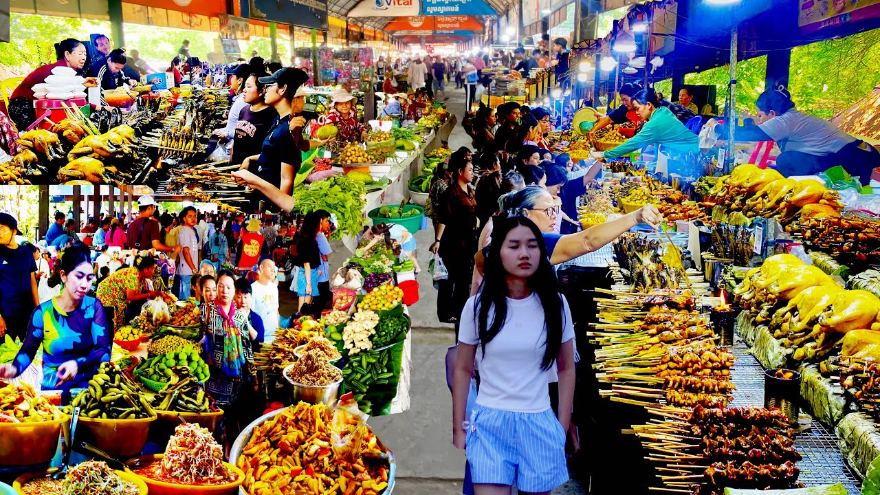 Amazing street food tour at Kien Svay Resort in Cambodia