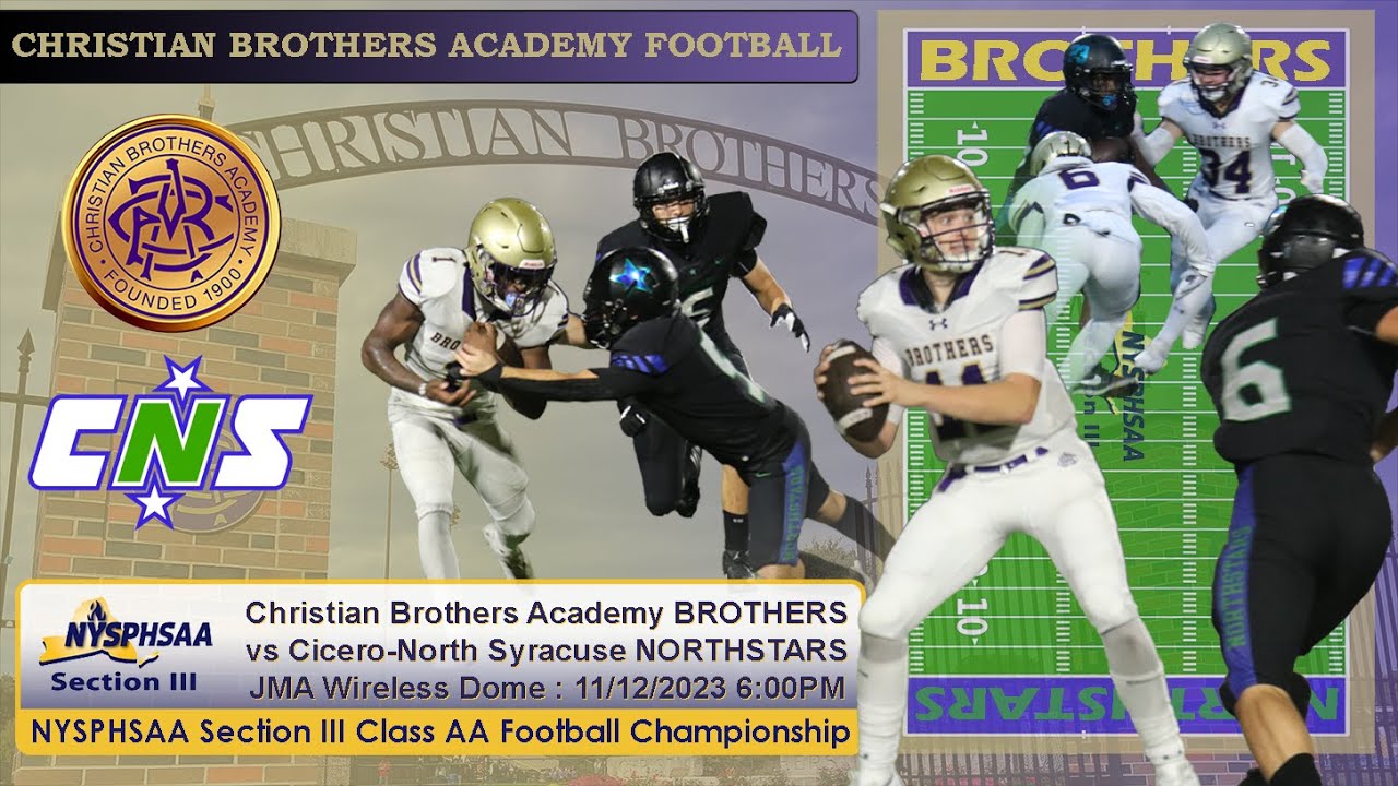 CBA vs CNS : Class AA Section III Football Championship 11/12/2023 6:00PM