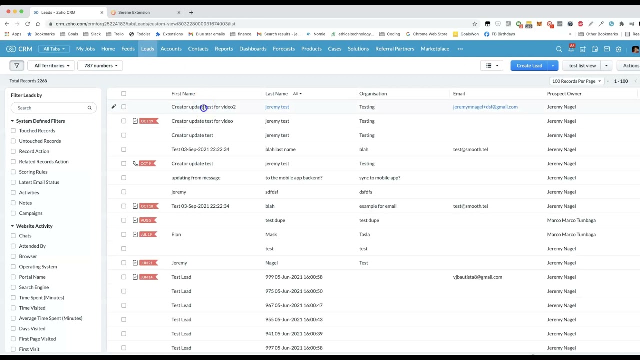 If you run out of multiselect lookup fields in Zoho CRM, do this