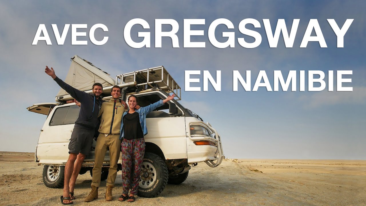 #58 Gregsway nous rejoint en Namibie et le différentiel de notre van est cassé !