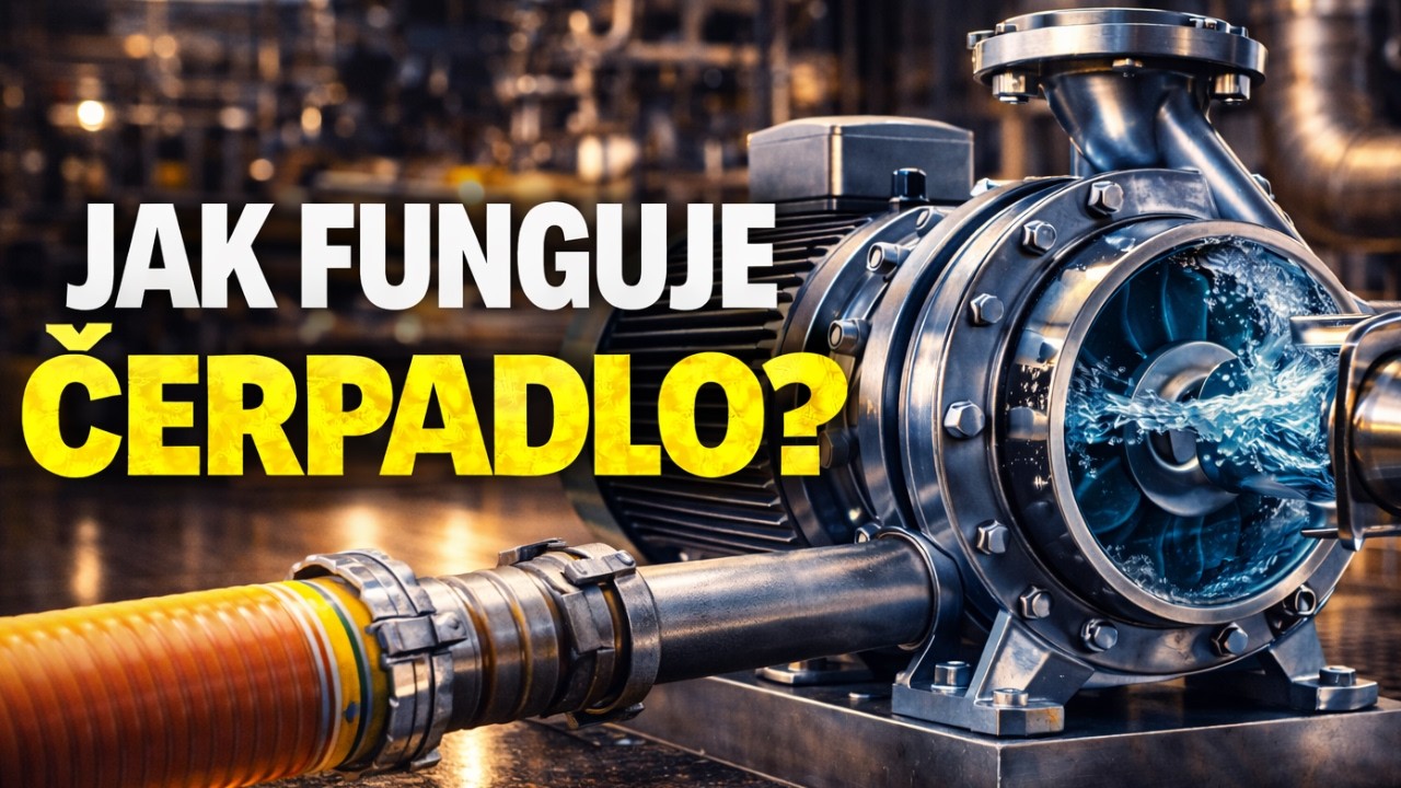 Jak Funguje Čerpadlo? Princip, Odstředivé a Objemové Čerpadlo, Kavitační jev a Účinnost!