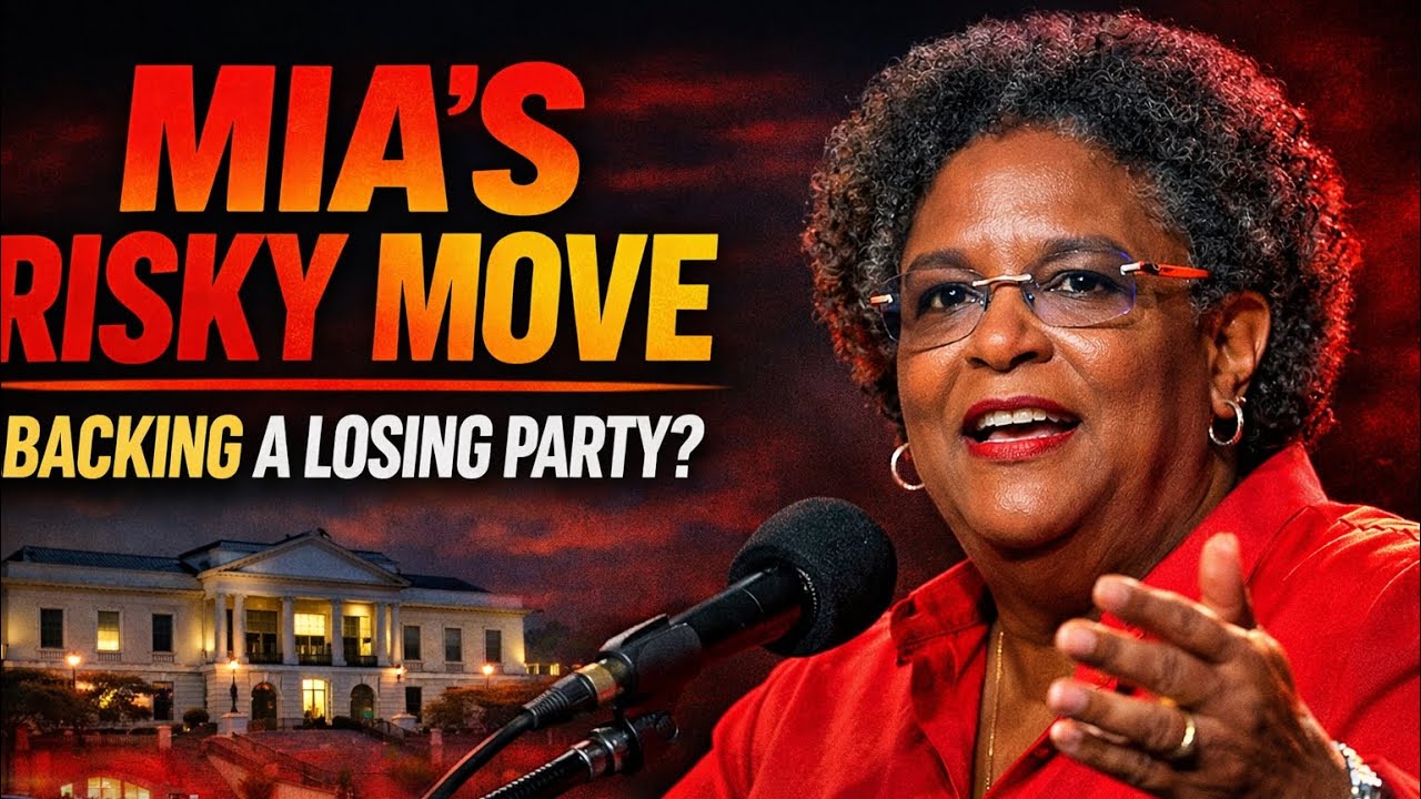 🔥BREAKING: Mia Mottley Distances Herself From JLP, Embraces PNP, Will It Cost Her The Election?