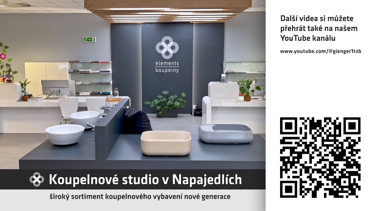 Koupelnové studio Elements v Napajedlích prošlo rekonstrukcí