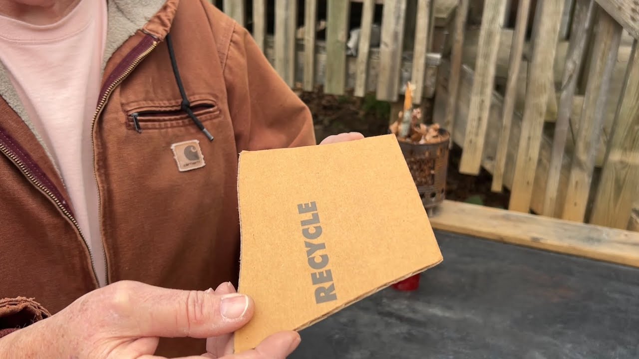 How To Flint And Steel Ignite Cardboard n Bellow To Flames