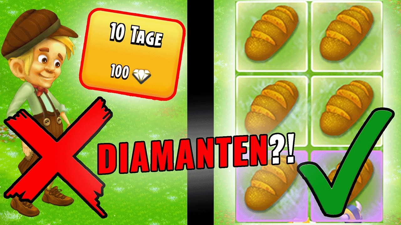 90% VERSCHWENDEN ihre DIAMANTEN in Hay Day – so benutzt du sie richtig!