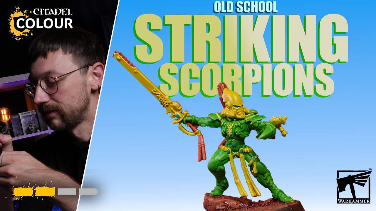 How To Paint: Classic Striking Scorpions | Intermediate | Warhammer 40,000