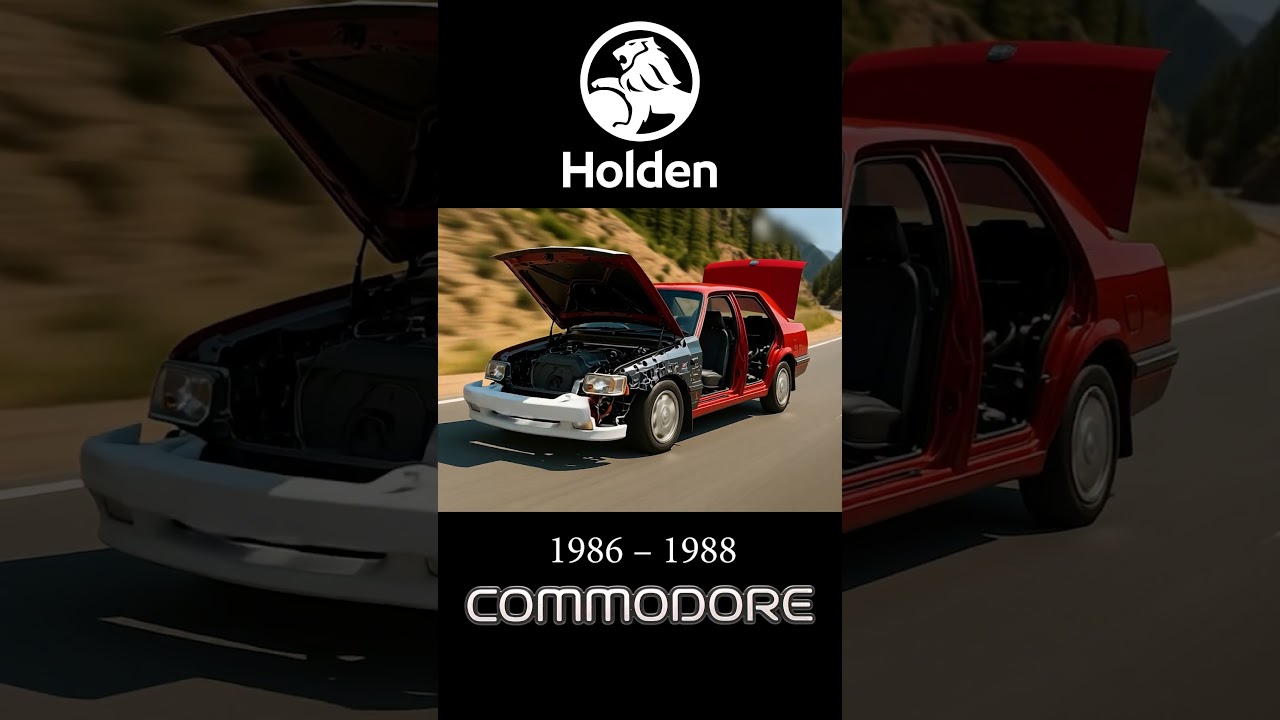 Holden Commodore Evolution 🇦🇺 From 1978 to 2020 | Australian Icon