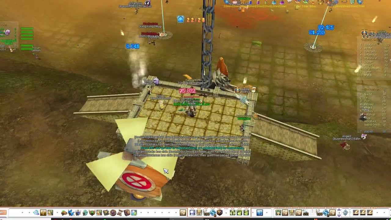 Neonara Flyff - Guild Siege - papap (PILOT)
