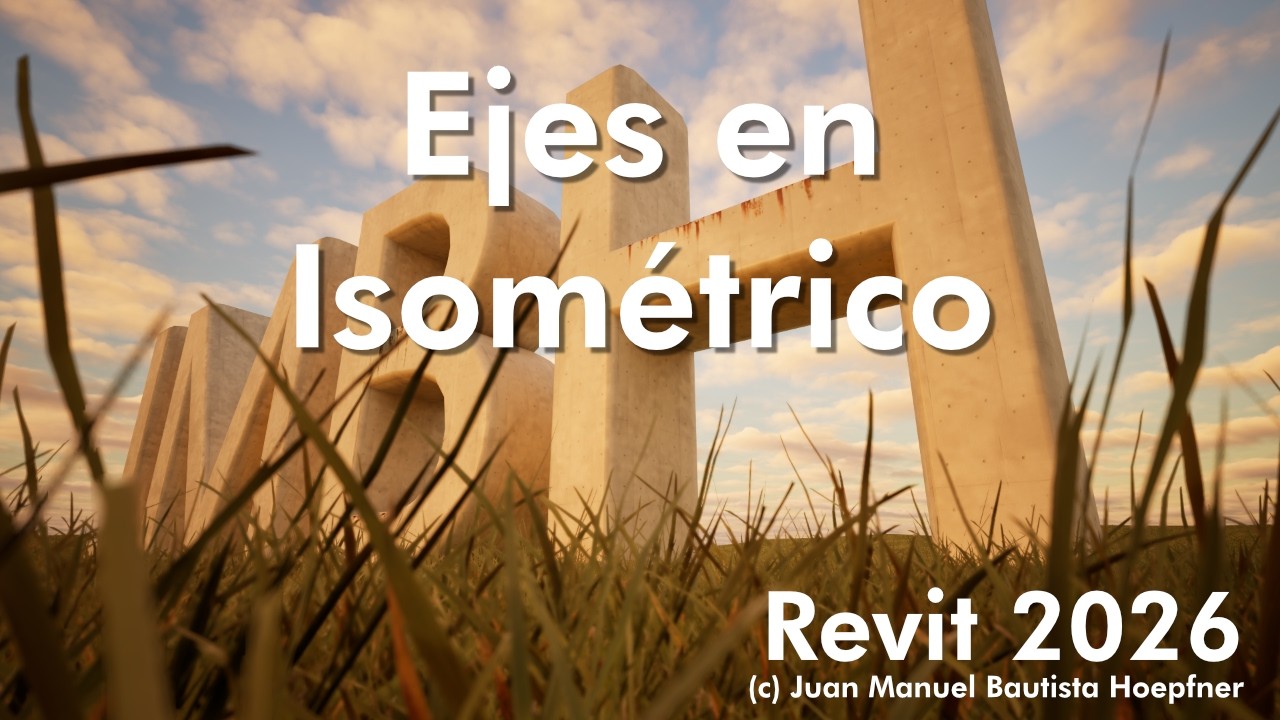 Ejes en Isométrico