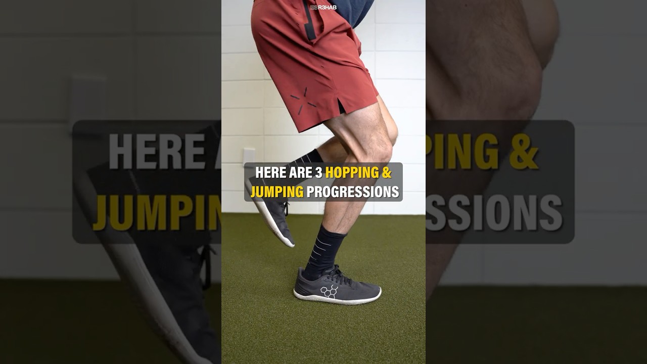 Hopping & Jumping Progressions (Rehab & Training) #shorts