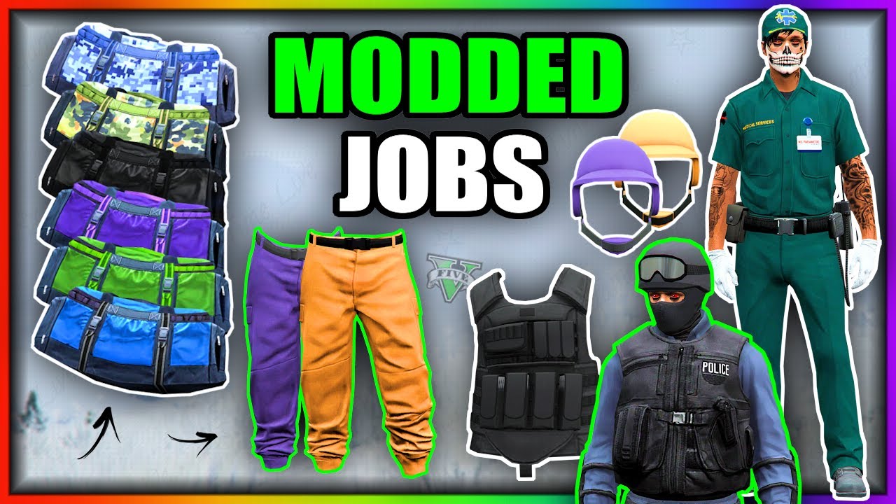GTA5 I *PATCHED* WORKING Outfit Jobs! (ALL DUFFELBAGS, NOOSE OUTFIT, COLORED JOGGERS & MORE!) *PS*