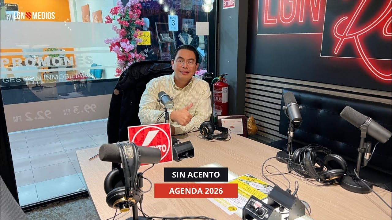 14/01/2026 - SIN ACENTO - AGENDA 2026