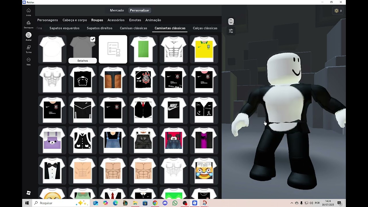 como ter roupa de panda ,no roblox de graça.