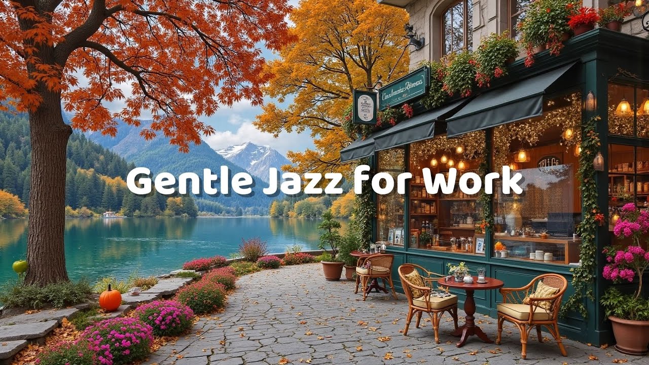 Quiet Coffee Focus Lounge ❄️ Gentle Jazz for Work