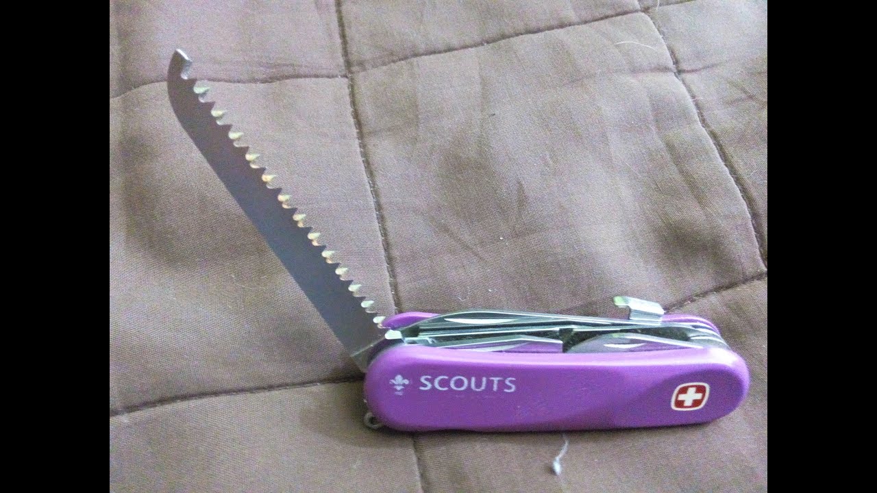 Scyzoryk Wenger Scout Junior  S11-opis i recenzja. PL