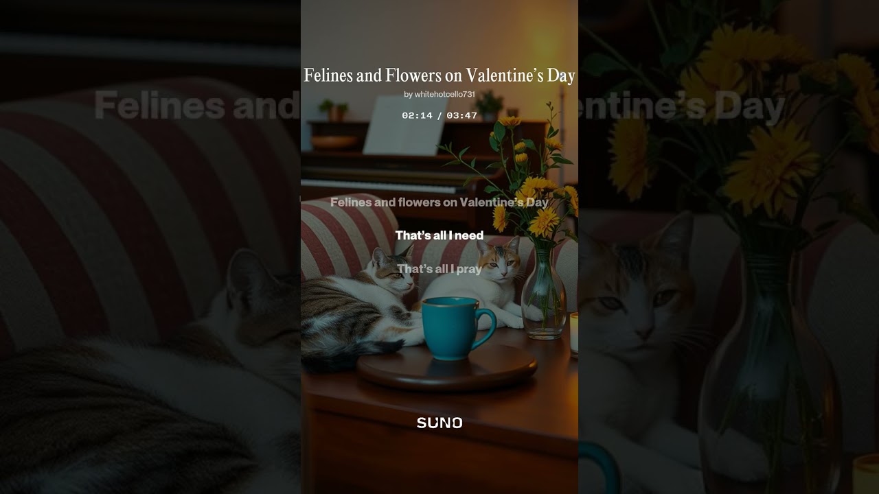 Felines and Flowers on Valentine’s Day 34