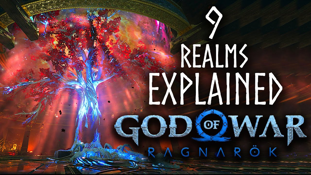 All 9 Realms of God of War Ragnarok EXPLAINED! [LORE]