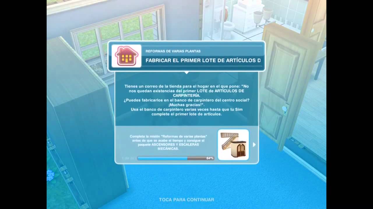 Sims Freeplay || Misión #20: “REFORMAS DE VARIAS PLANTAS”