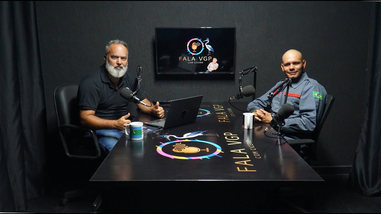 Fala VGP   Entrevista  Aguinaldo Silva - Bombeiro Cego