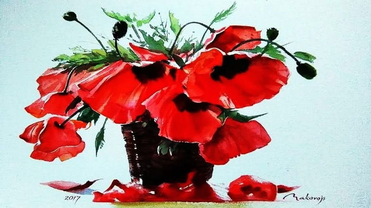 Акварели художника Валерия Макового