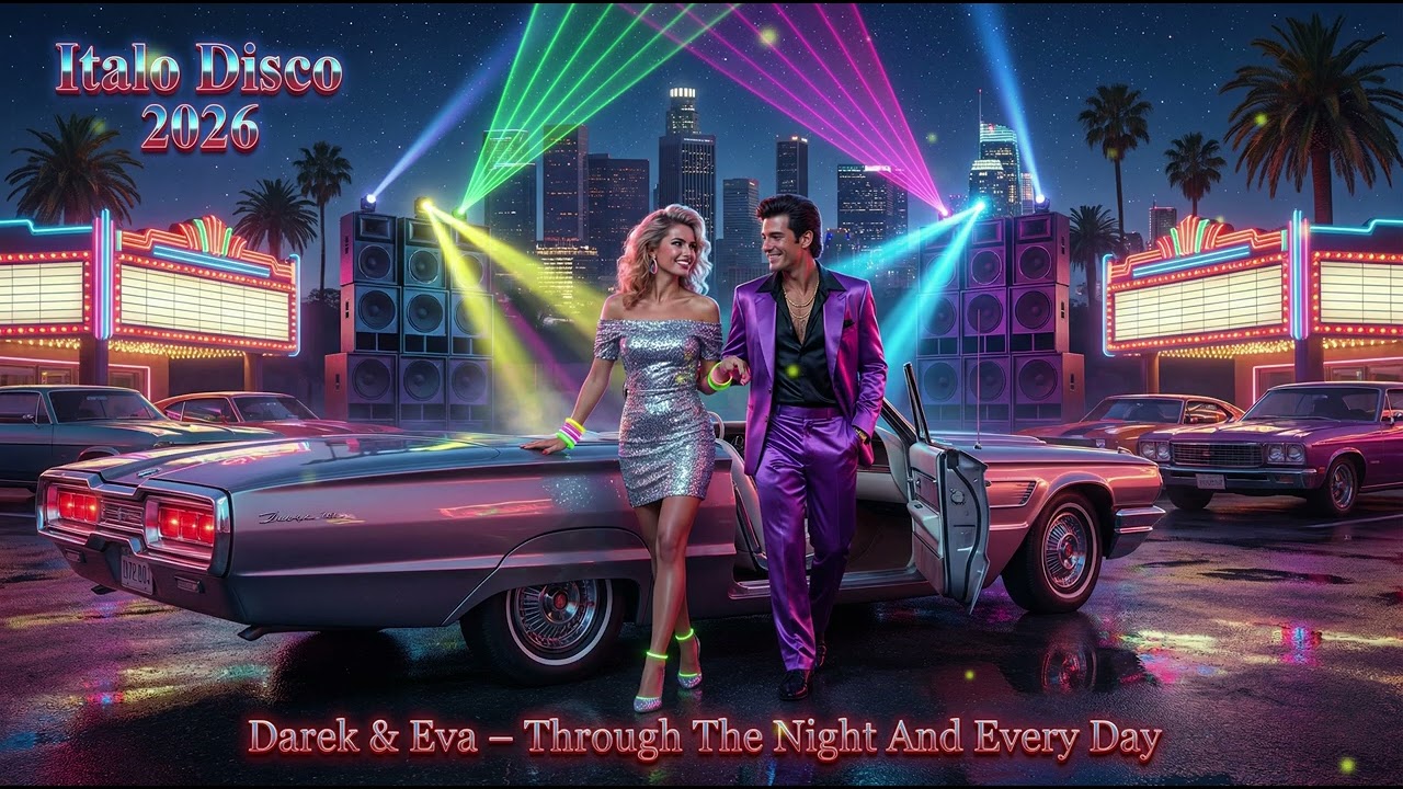 153-Darek & Eva – Through The Night And Every Day (Italo Disco 2026)