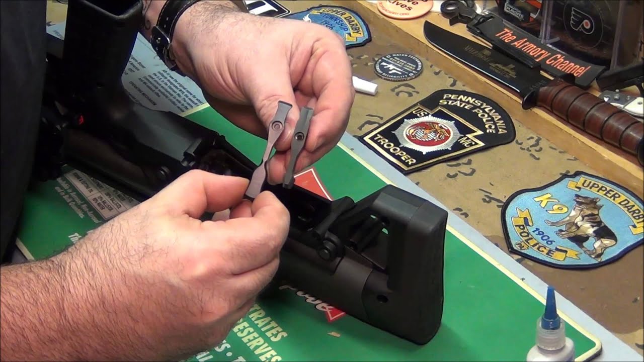 KEL-TEC KSG upgraded lever switch install