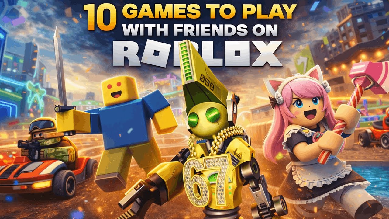 10 Games To Play With Friends on Roblox