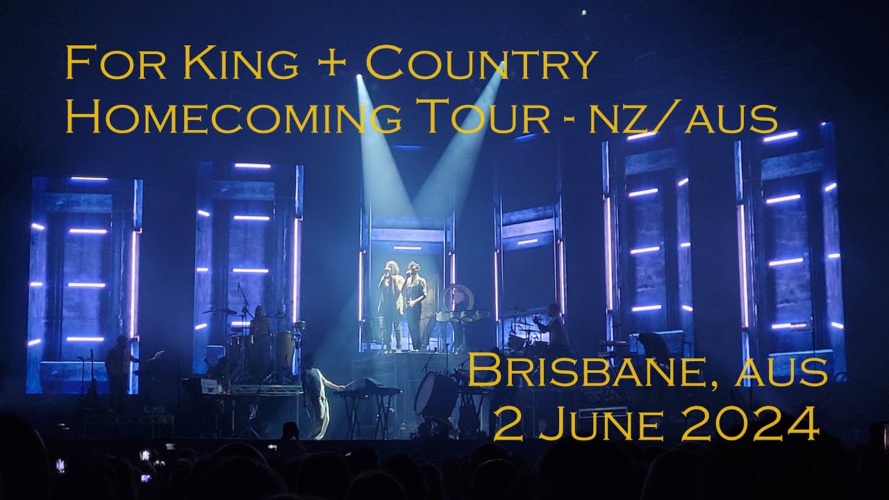 For King + Country Concert - Brisbane 2 June 2024