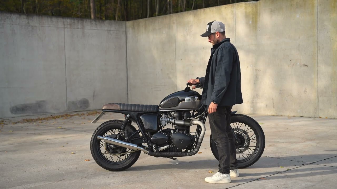 Bottle Exhaust classic - Triumph Bonneville T100 & Thruxton 900