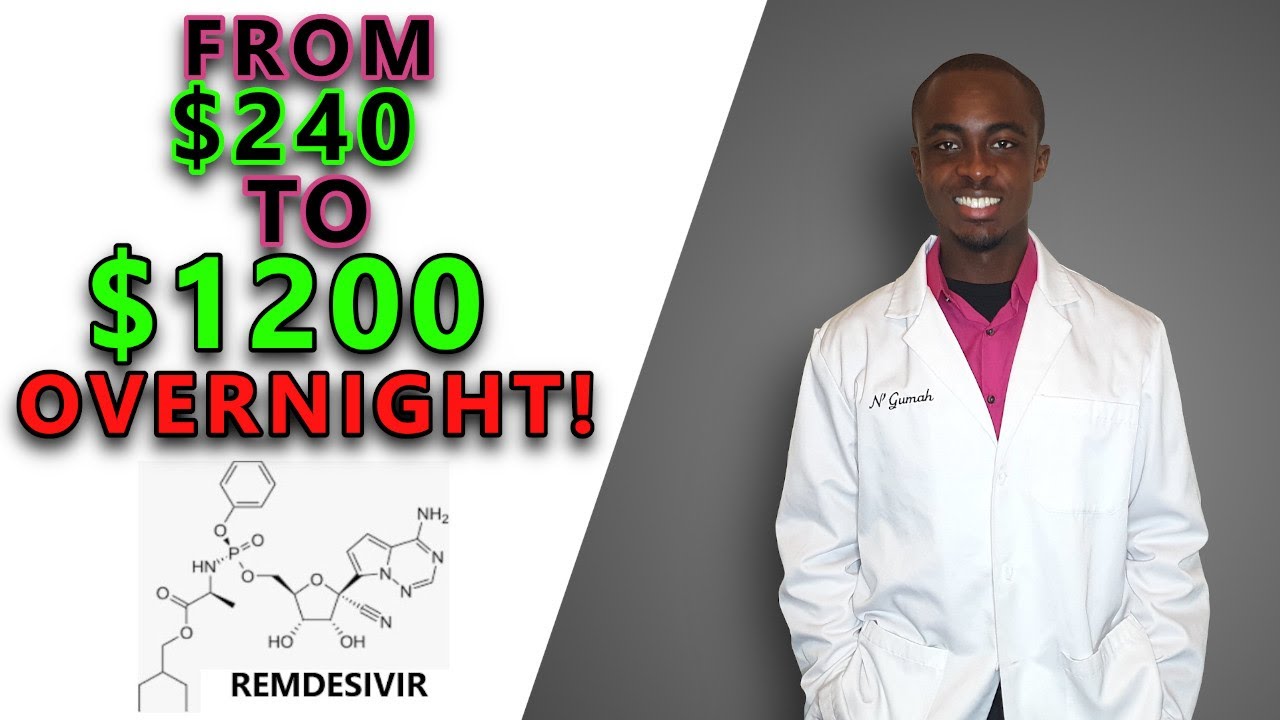 MY DUE DILIGENCE ON GILEAD&rsquo;s REMDESIVIR | +500% PROFIT | PATTERNOLOGY LAB PharmD LEVEL | 🧠 AND 📈