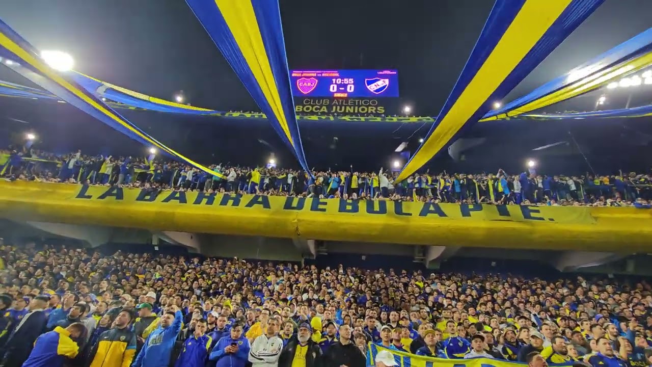Boca vs Nacional 1er gol de Boca vamos xeneize con huevo vaya al frente