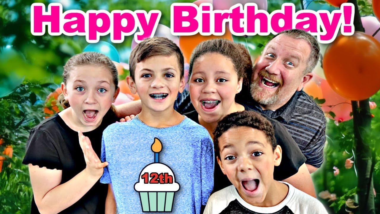 Braxton's 12th Birthday Special! | He Plans It All!