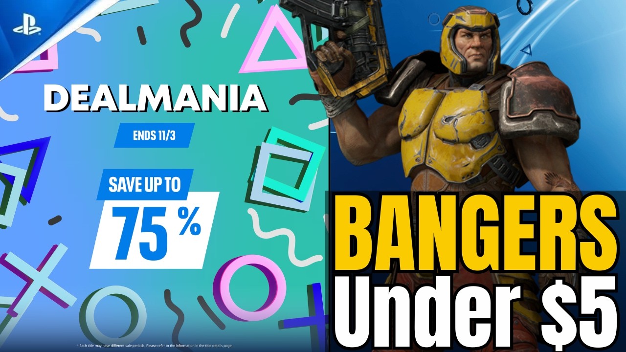 Top 25 Absolute BANGERS Under $5! | PSN Dealmania 2026