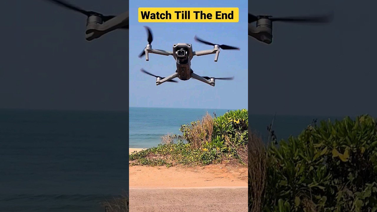 drone camere ka accident hote hote bacha 😱😱😱 #drone #udupi #beach #shorts #youtubeshorts #viral