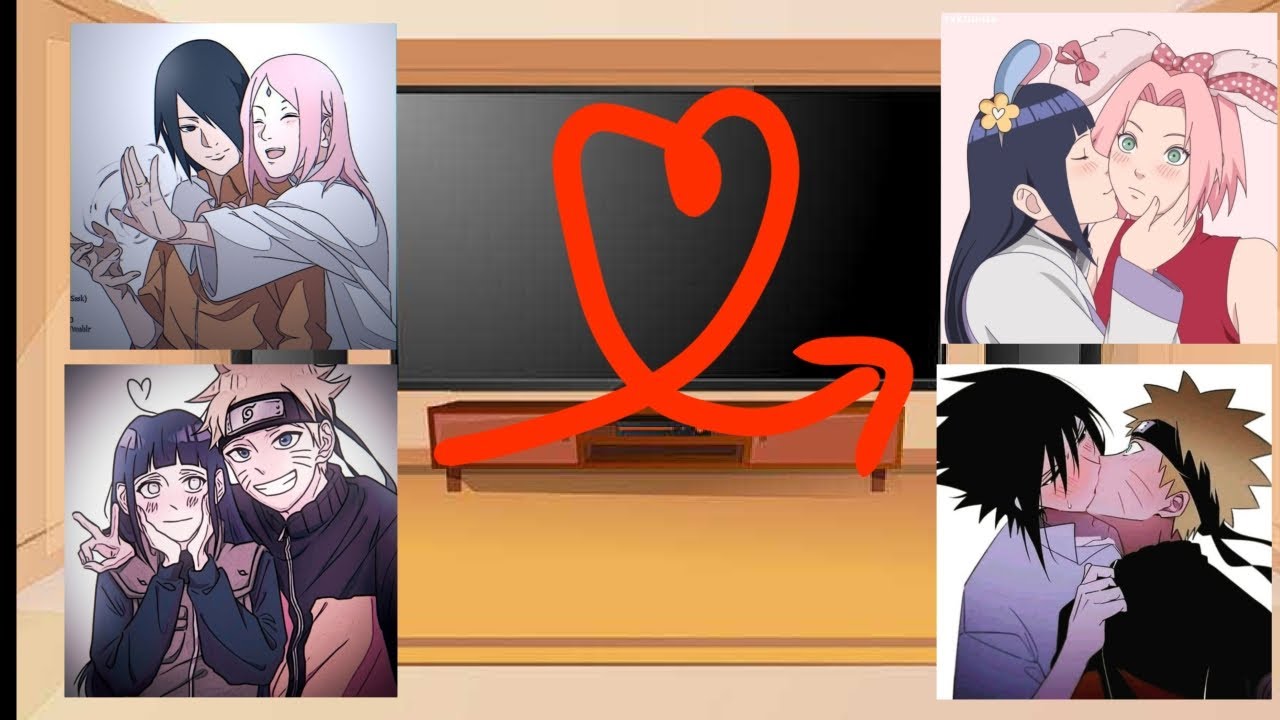 🇪🇸||hijos del, Naruhina, SasuSaku, SakuHina y SasuNaru reaccionan a sus dimensiones 🍅🍜