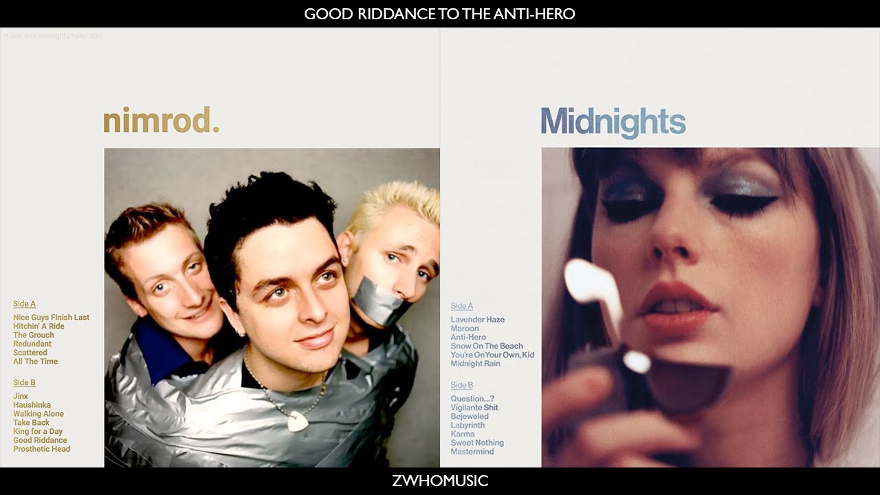 Good Riddance to the Anti-Hero - MASHUP - Green Day x Taylor Swift