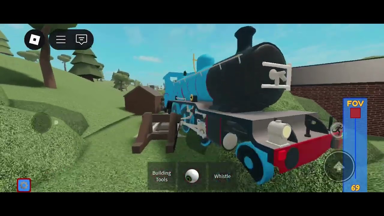 the dead rails train crash (also I made this dead rails train)
