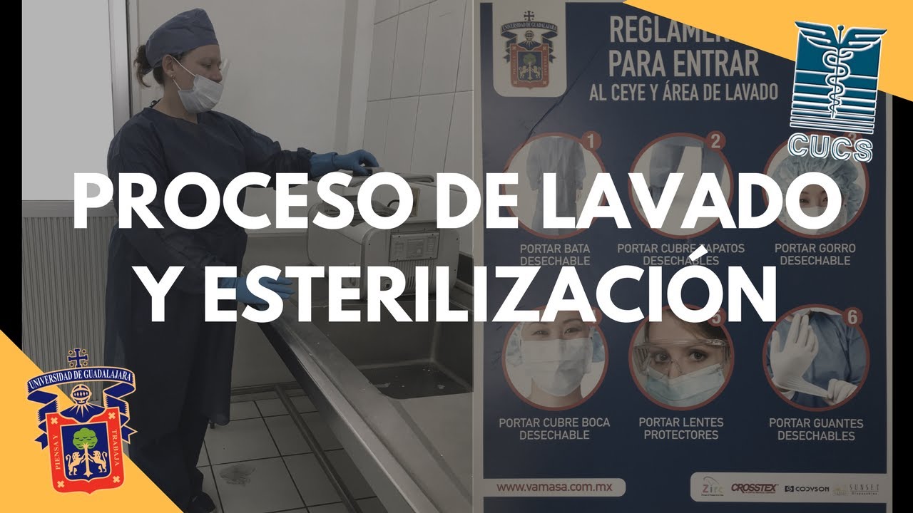 Proceso de limpieza y esterilización. Odontología CUCS